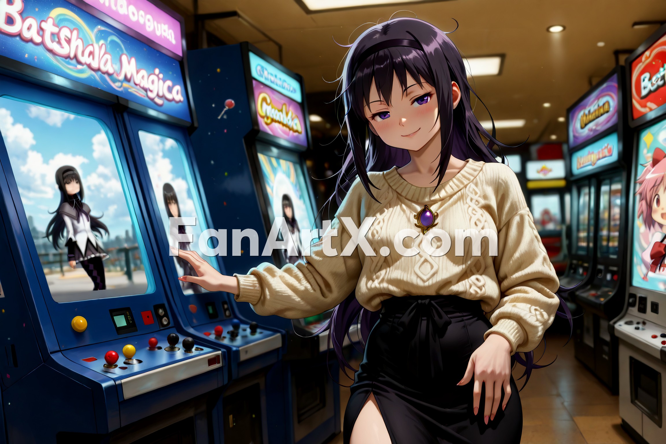 Akemi Homura Puella Magi Madoka Magica Fanart 1767276